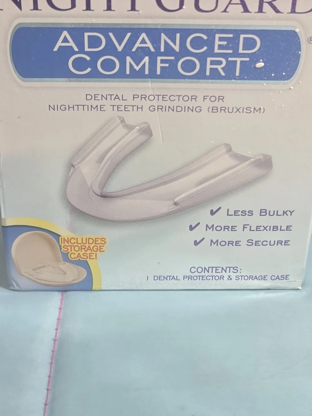 NightGuard Advanced Comfort - Purple/White Dental Protector